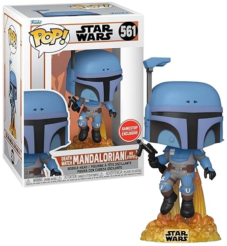 Pop! Star Wars 561 Death Watch Mandalorian No Stripes Exclusive