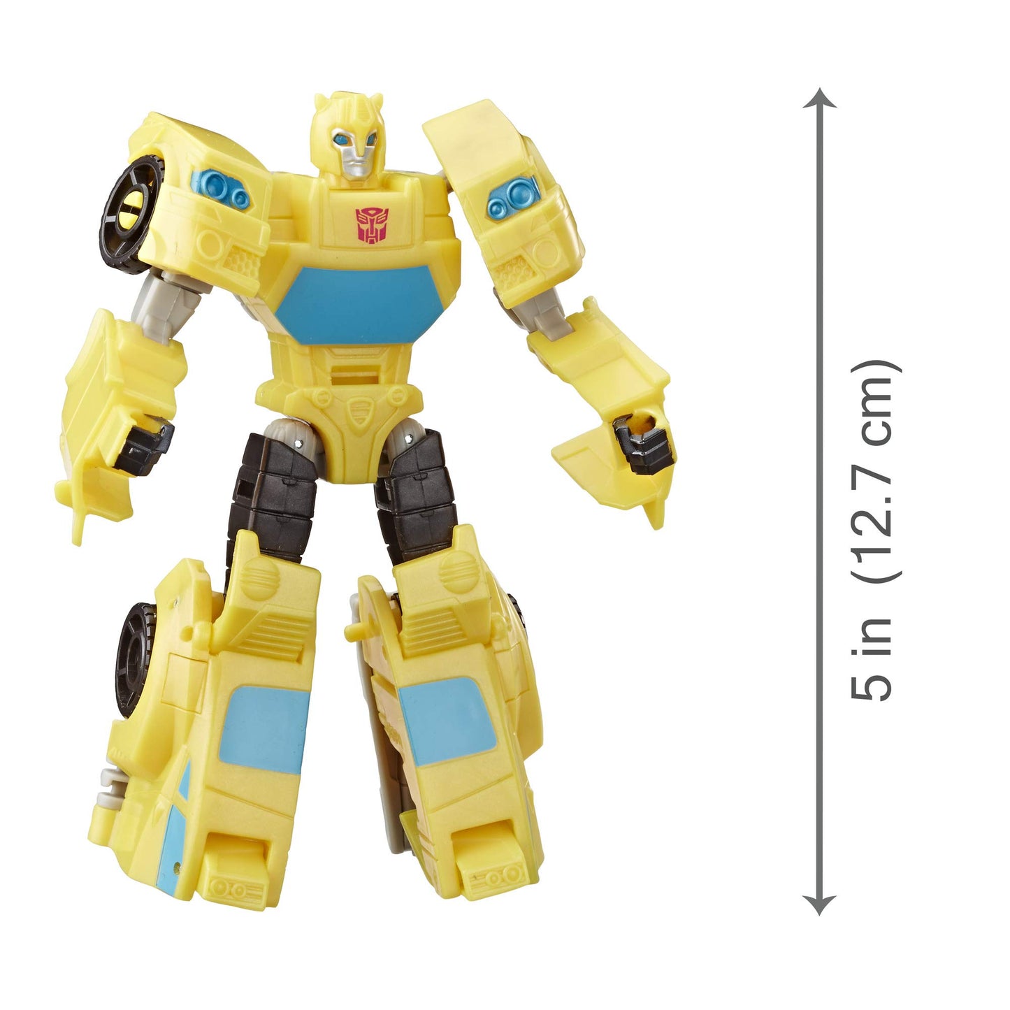 Transformers Toys Cyberverse Spark Armor Bumblebee Action Figure - Combines with Ocean Storm Spark Armor Vehicle to Power Up - for Kids Ages 6…