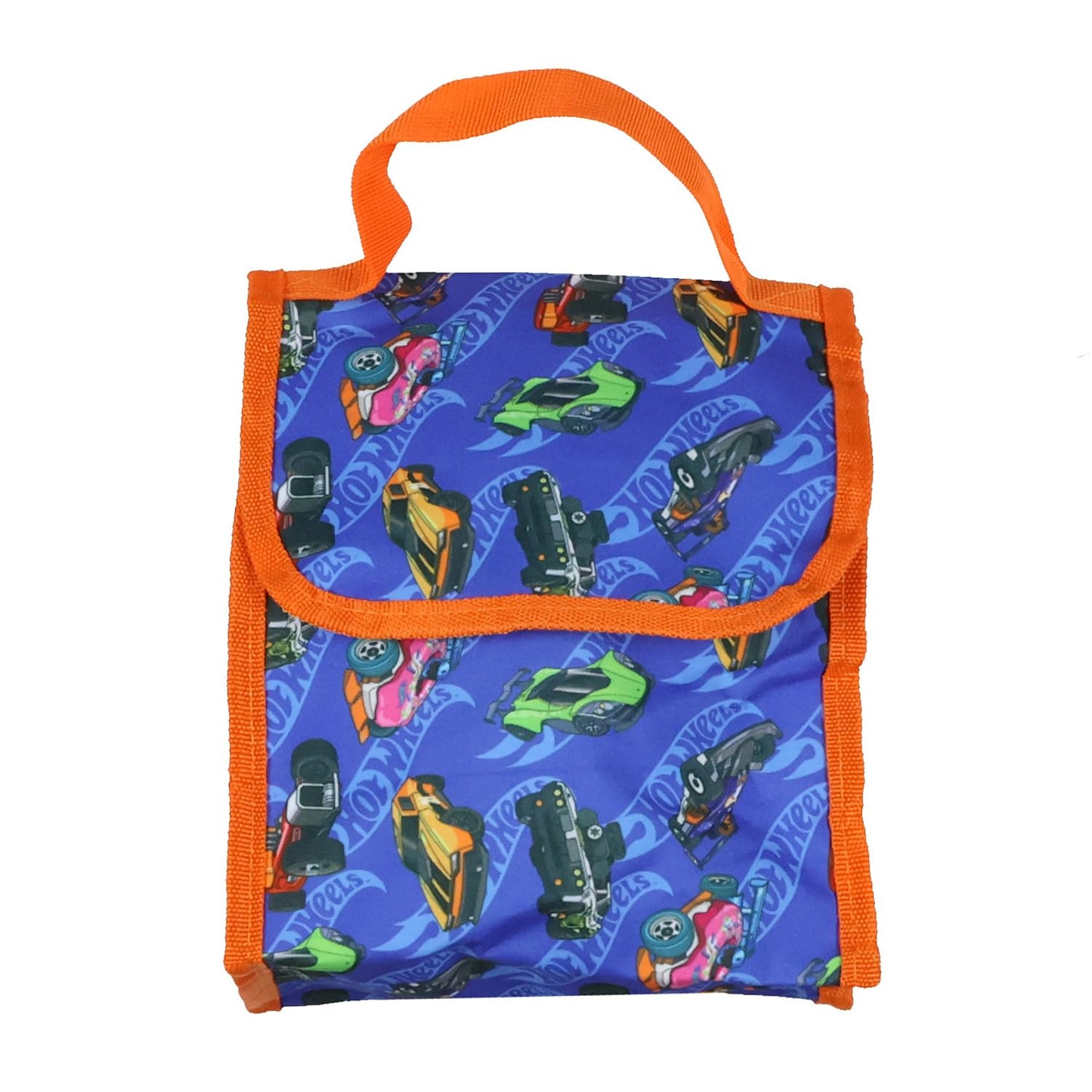 AI ACCESSORY INNOVATIONS Hot Wheels 5 Piece Backpack Race Car Design Tote Bag Set