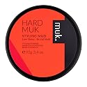 Muk Haircare Styling Mud - Hard Hold, Low Sheen Finish Hair Product for Men - 3.4oz