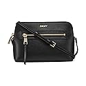 DKNY Women's Bryant AVE TZ Demi Crossbody Handbag, BLK/Gold