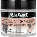 Mia Secret Frosted Nude Acrylic Powder MADE IN USA multiple sizes (1 oz.) Beauty & Personal Care Mia Secret