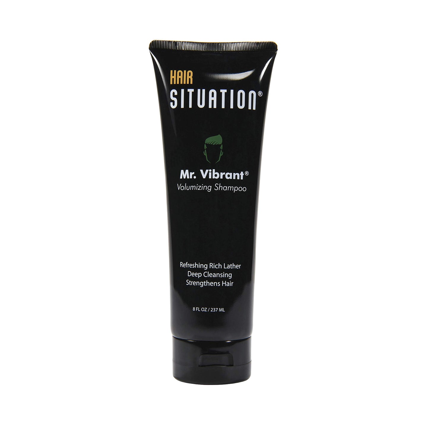 Hair Situation Mr. Dapper Matte Look - Extra Strong Firm Hold Hair, Anti-Humidity Shield. Mr. Vibrant Volumizing Shampoo for Thinning and Receding