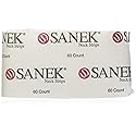 SANEK Neck Strips, 60 Count (Pack of 2)