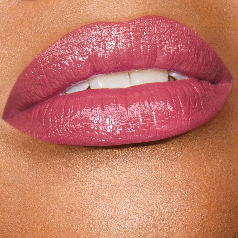 Estée Lauder Pure Color Explicit Long-Lasting Slick Shine Slim Lipstick for Women | Plumping & Hydrating, 119 Out of Time