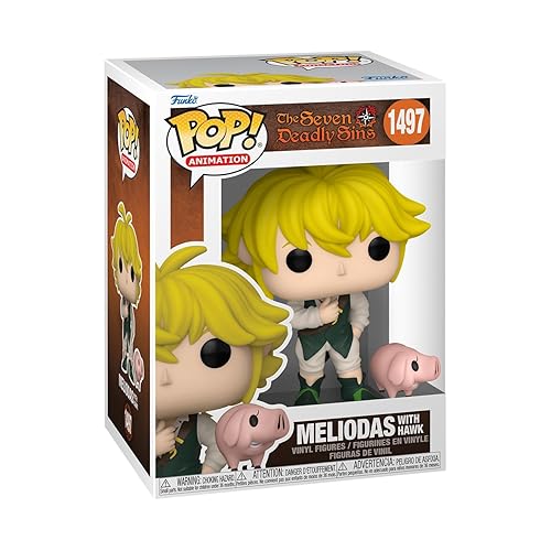 Funko POP! & Buddy: Seven Deadly Sins - Meliodas with Hawk - Collectable Vinyl Figure - Gift Idea - Official Merchandise - for Kids & Adults - Anime…