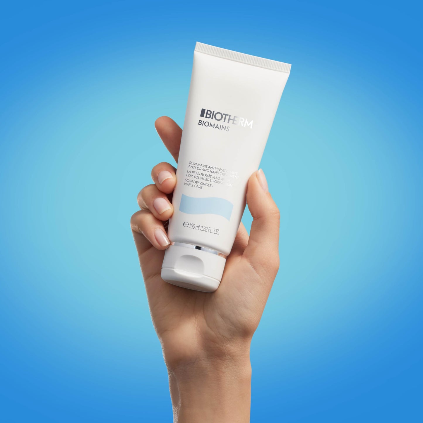 Biotherm Biomains Age-delaying Cream For Hands & Nails, Hand Cream, Smoothes And Softens Hand Skin For Younger Looking Hands, Powered By Biotech