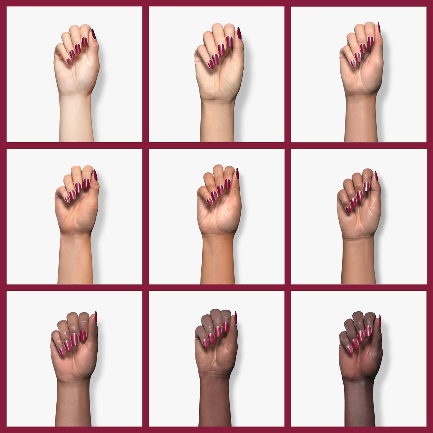 Revlon Nail Enamel, Chip Resistant Nail Polish, Glossy Shine Finish, in Plum/Berry, 620 Bewitching, 0.5 oz