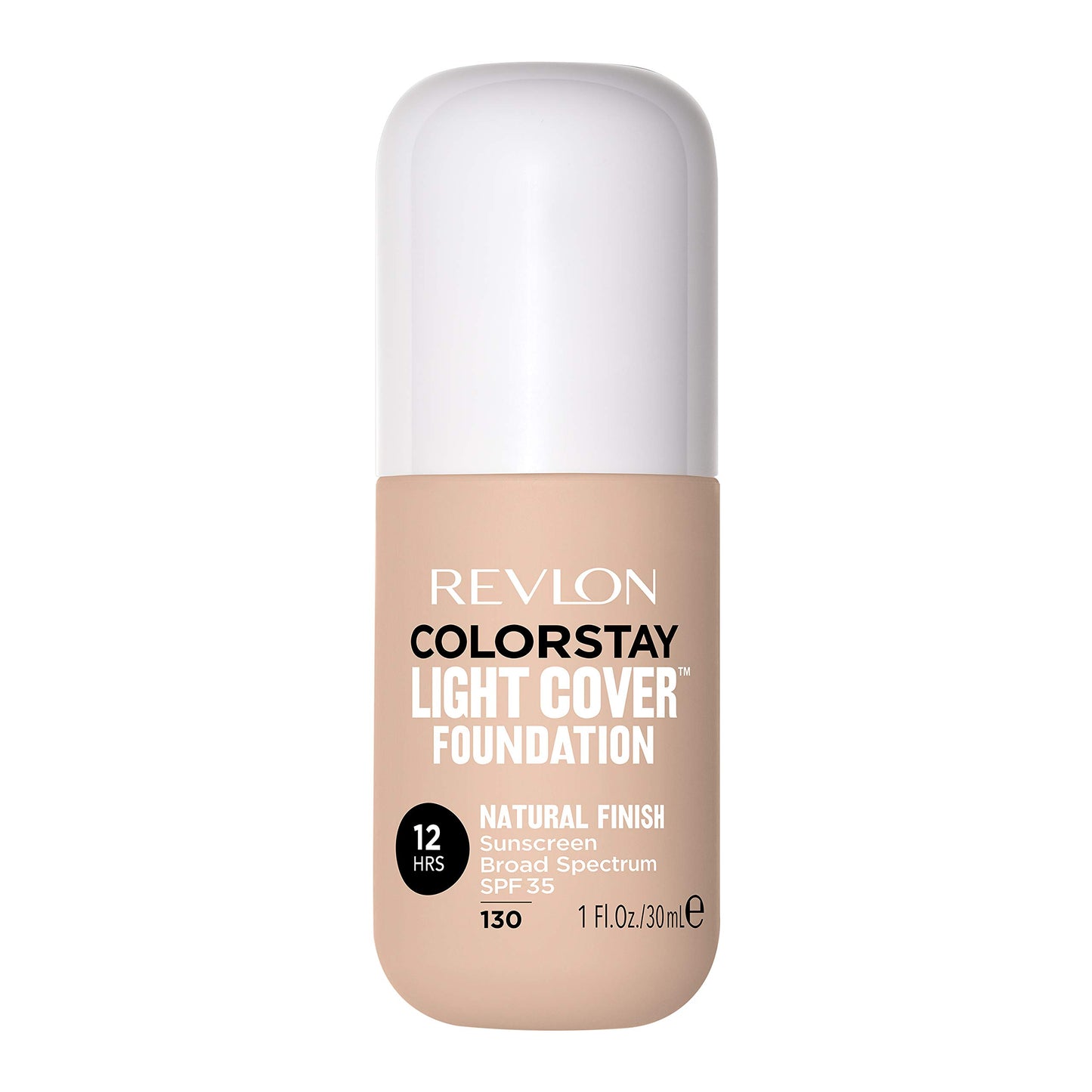 Revlon ColorStay Light Cover Liquid Foundation, Hydrating Longwear Weightless Makeup with SPF 35, Light-Medium Coverage for Blemish, Dark Spots