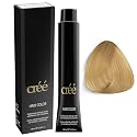 Cree Professional 10 - Lightest Platinum Blond Permanent Hair Color - Long Lasting, Rich Vibrant - Gray Coverage 100ml - 3.4 fl.oz.