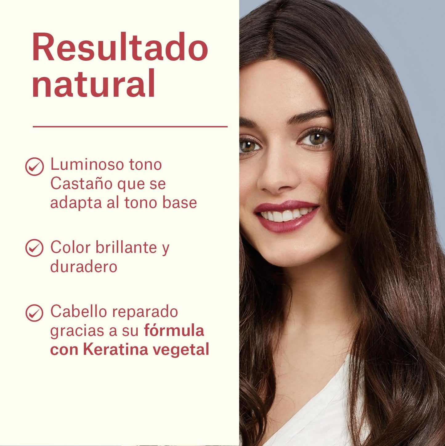Permanent Hair Dye, Permanent Hair Color . Coloursafe, No Ammonia,Resorcinol,Parabens, or PDD. (~4 Chestnut Hair)
