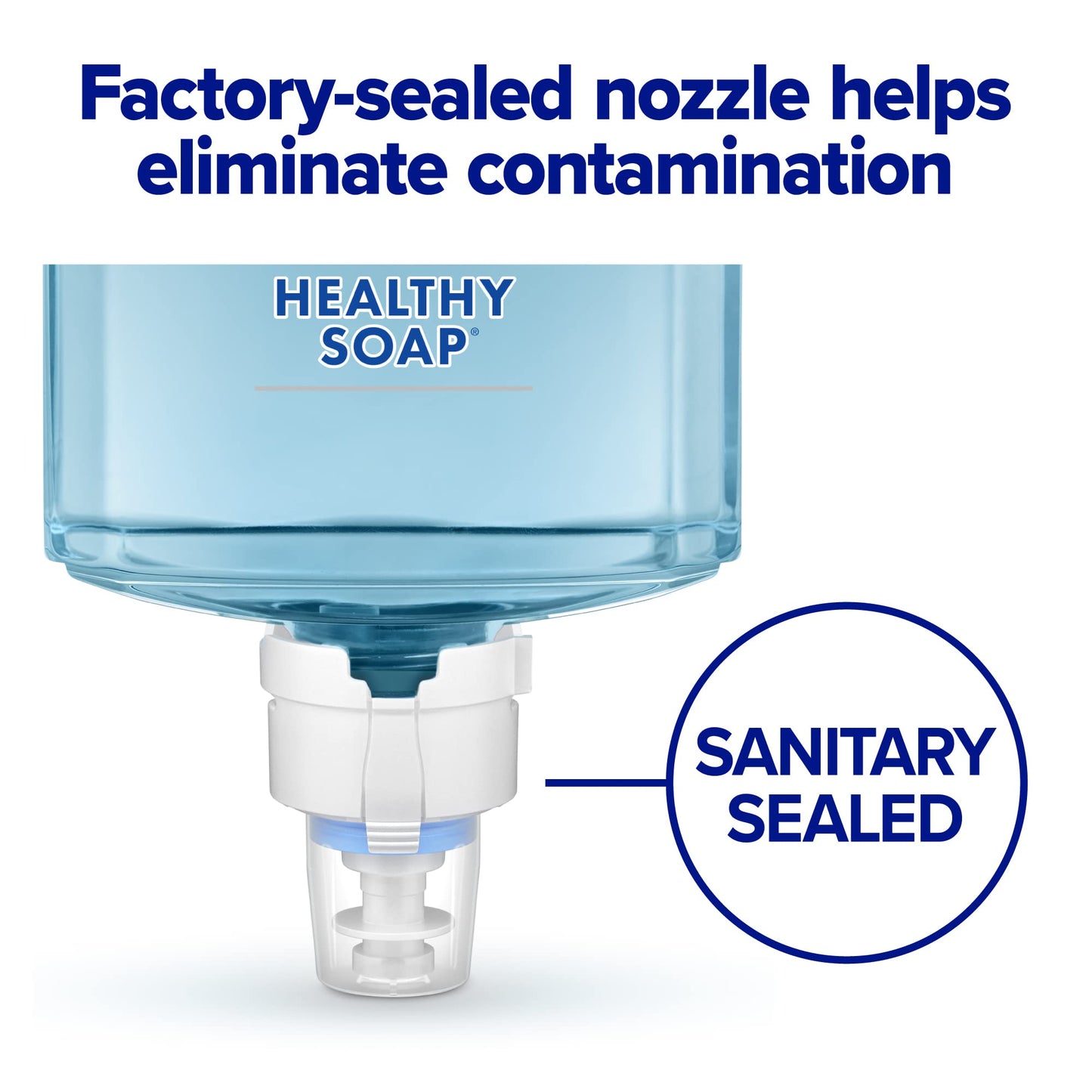 PURELL Brand CLEAN RELEASE Technology (CRT) HEALTHY SOAP Naturally Clean Foam, Fragranced with Essential Oils, 1200 mL Refill for ES6 Soap Dispenser Beauty & Personal Care Purell