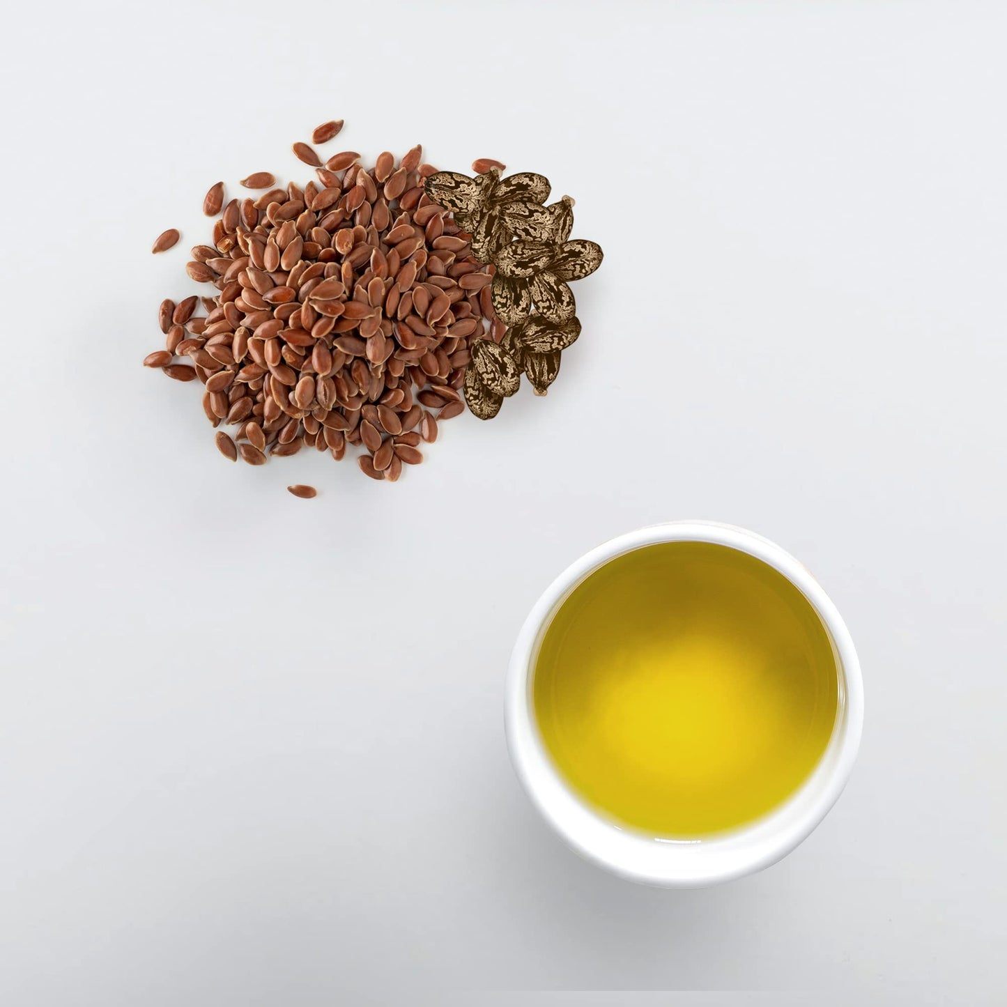 Eco Style Black Castor and Flaxseed Oil Styling Gel - Helps Nourish and Repair Damaged Hair - Promotes Healthy Scalp - Provides Superior