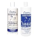 Cabellina Shampoo and Conditioner del Caballo, Enhance Volume and Shine with Horsetail Plant Extract, All Hair Type, 32 FL Oz Each, 2 Bottles