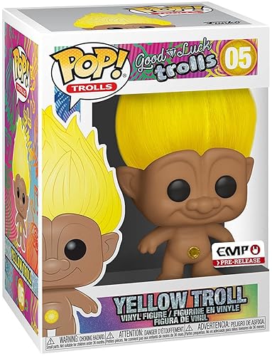 Funko Trolls - Good Luck Trolls Yellow Troll #05 Exclusive