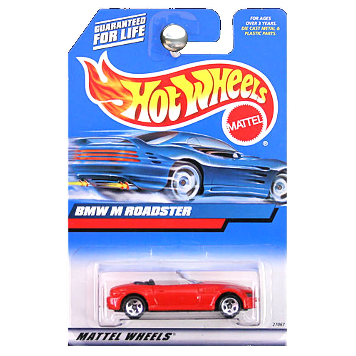 Hot Wheels 2000 BMW M Roadster Red Convertible