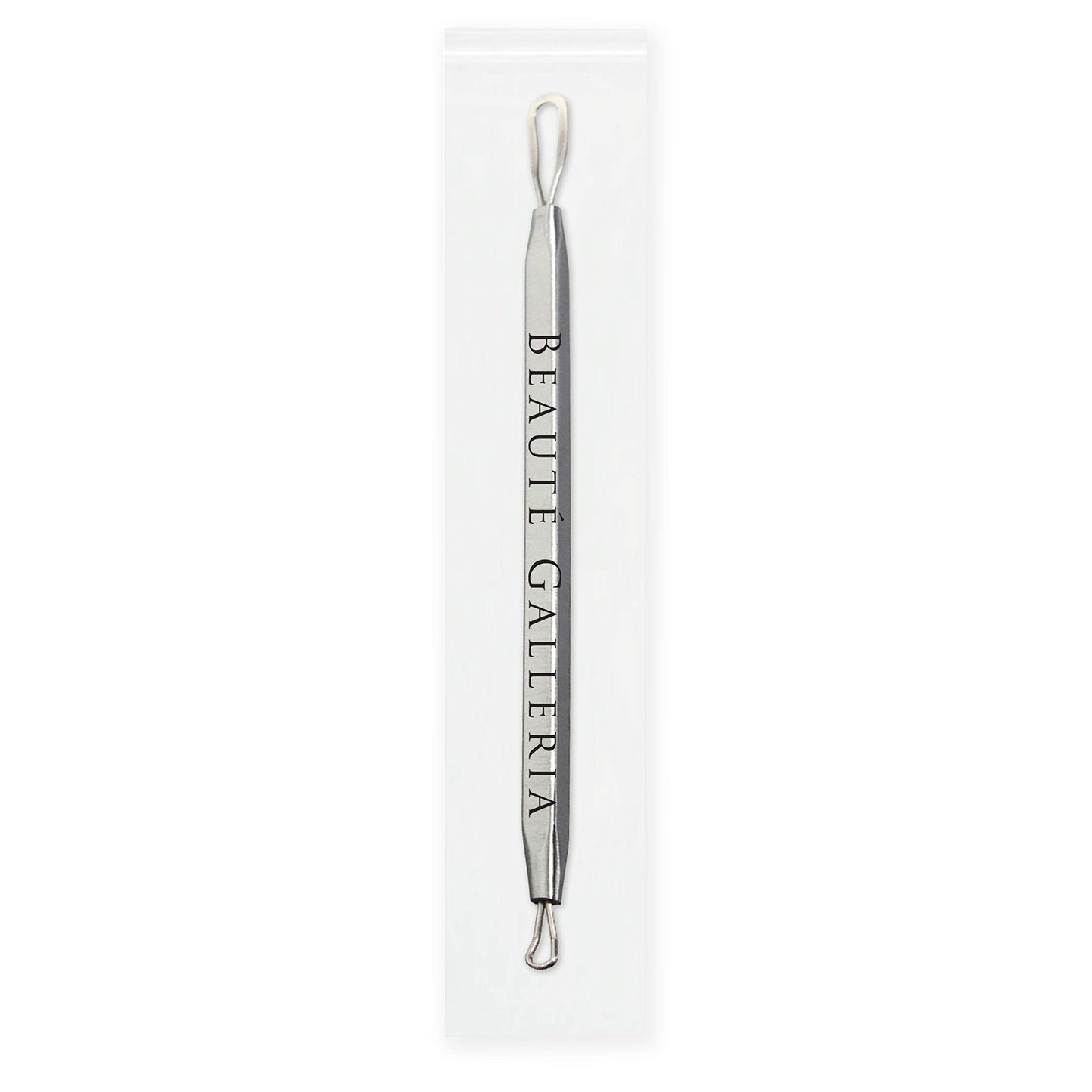 Beaute Galleria Double Loop Blackhead Remover Pimple Extractor Popper for Acne Comedone Blemish Whitehead Zit Removal Tool