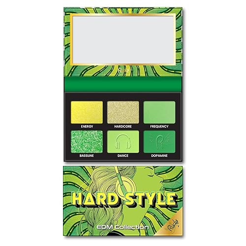 Rude Cosmetics EDM Collection - Hard Style for Women - 0.21 oz Eye Shadow