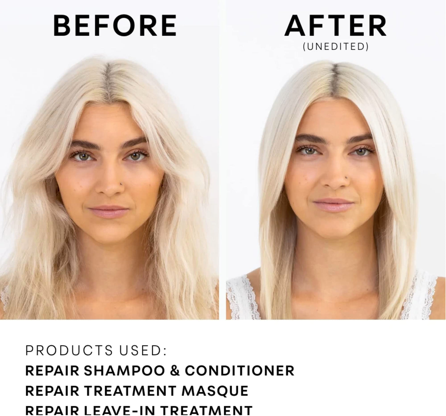 NatureLab.TOKYO Perfect Repair Shampoo & Conditioner Duo - Japanese Shampoo & Conditioner for Damaged, Color-Treated Hair - Penetrates Roots