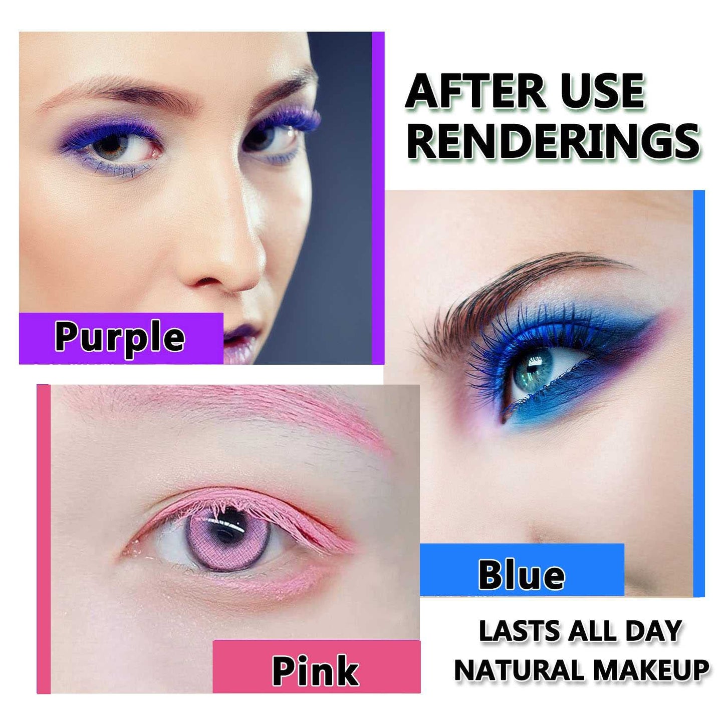 Pink Mascara Colored Eyes Makeup Best Natural Hypoallergenic Primer Benefit Waterproof Fast Dry Eyelashes Red Volumizing Lengthening Curling Defining