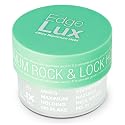 Lux Collection Edge Control Gel for 4C Hair - 48 Hour Maximum Hold Edge Control, Edge Lux with Castor Oil, Keratin & Biotin, Non-Flaking Styling Gel