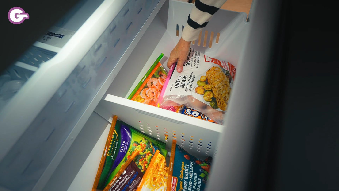 GripStic Bag Clips. 12pc Durable Food Clip Set For Kitchen Storage. Reusable Chip Bag Clips. Color Coded Bag Closure Sticks Provide Air Tight Seal.…