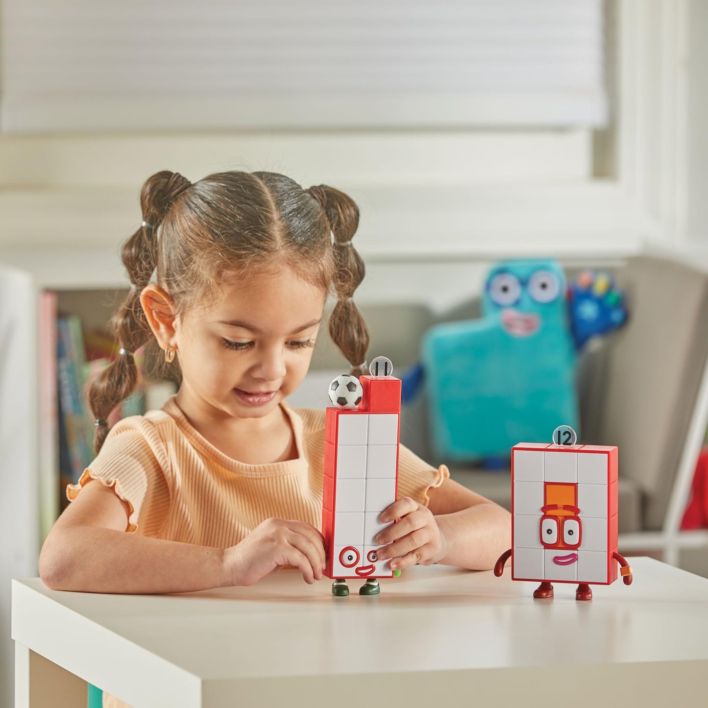 hand2mind Numberblocks Eleven & Twelve Figures – Math Toys for Toddlers Ages 3–5, Small Learning Figurines & Preschool Education Gifts