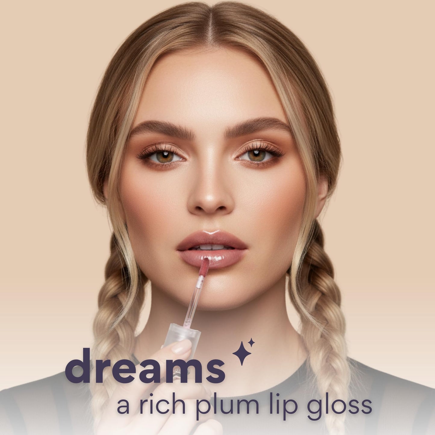 dearcloud Jelly Wave Lush Lip Oil - Tinted Lip Gloss and Lip Gloss for Women - Korean skincare essential - Lip Oil for Women with Collagen - Dreams