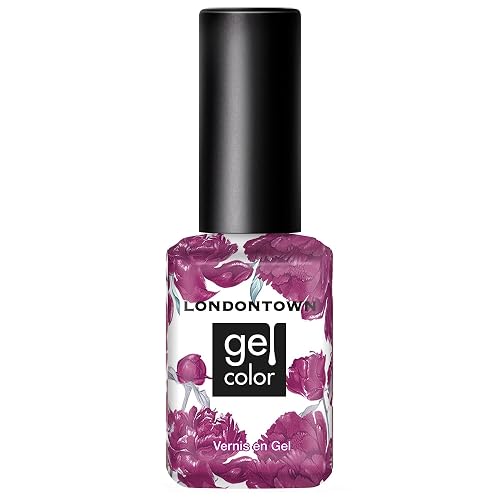 LONDONTOWN UV/LED Gel Nail Polish, Glossy Deep Ultraviolet, Violet Hibiscus, 0.4 Fl Oz, Long Lasting, Chip Resistant High Shine Color Beauty & Personal Care LONDONTOWN
