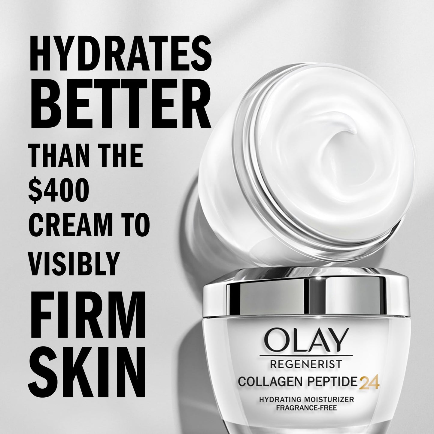 Olay Regenerist Collagen Peptide 24, Fragrance Free, 1.7 oz.