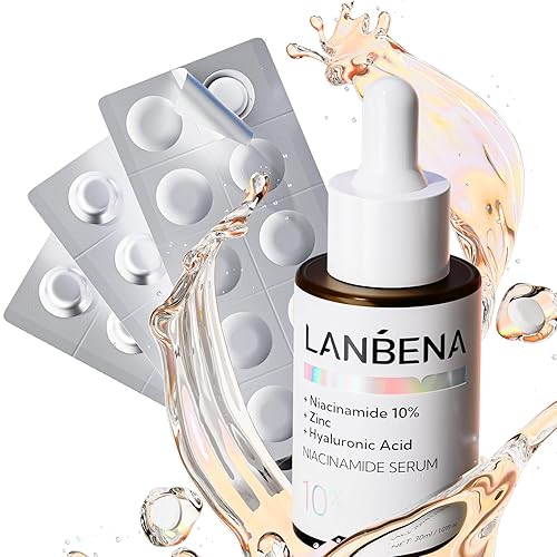 LANBENA Revolutionary Vitamin C Serum for Face, Illuminating Fcae Serum With Niacinamide, Brightening Anti-Aging Essence for Sensitive Skin