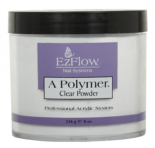 EZ Flow A Polymer Clear False Nails, 8 Ounce Beauty & Personal Care EzFlow