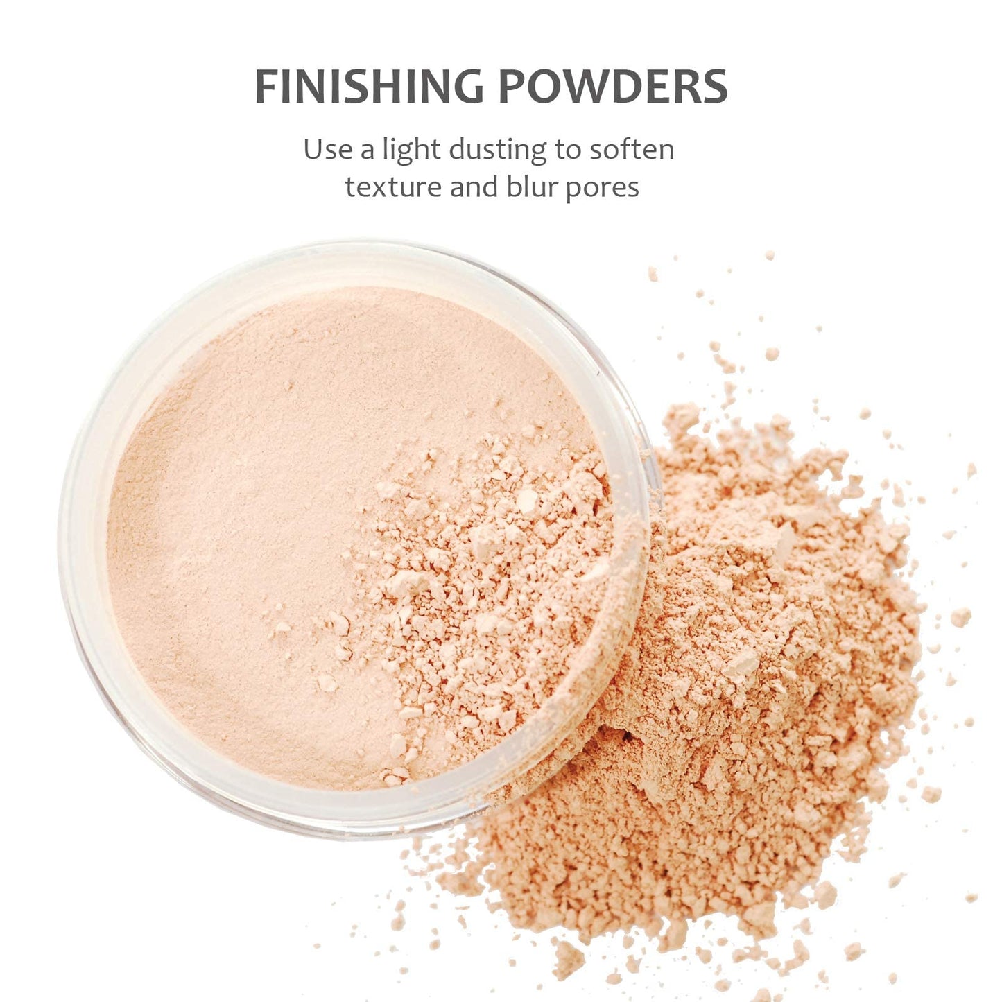 Demure Mineral Makeup, Finishing Powder (Tan), Loose Powder, Face Powder, Setting Powder, Professional Quality