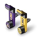 NCAA SUCKERZ In-Car Vent Mount Phone Holder 2 Pack, LSU Tigers