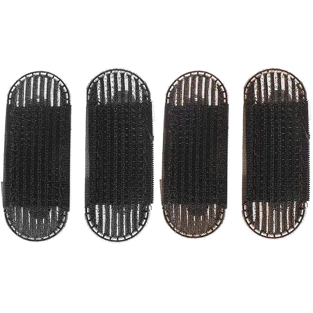 4pcs Bangs Mat Hair Clips Sponge Bump It Up Volume Base, Fluffy Cushion Hairpins for Women Girls