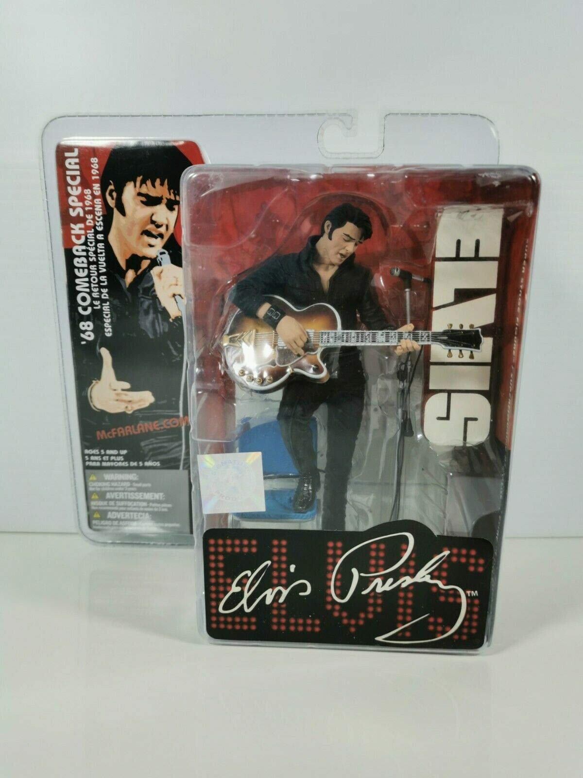 Possible OpenerElvis Presley '68 Comeback Special He Dared To Rock Action Figure McFarlane Possible Opener