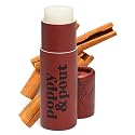 Poppy & Pout Cinnamint Jumbo Lip Balm | All Natural Lip Balms & Moisturizers | Hydrates with Beeswax, Vitamin E, Organic Coconut Oil | Cruelty-Free |