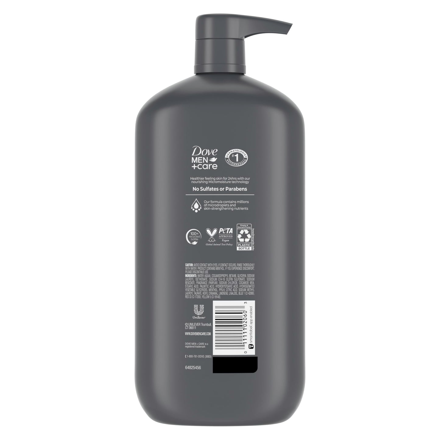 DOVE MEN + CARE Body and Face Wash Refreshing Extra Fresh Men's Body Wash with 24-Hour Nourishing Micromoisture Technology 30 oz Beauty & Personal Care DOVE MEN + CARE