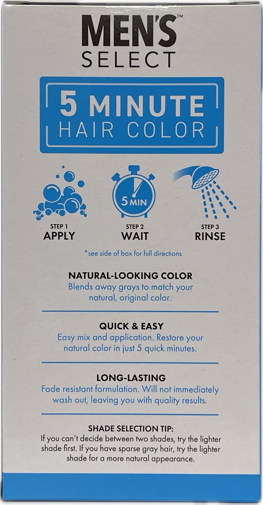Men's Select Hair Color-Black Case 369765