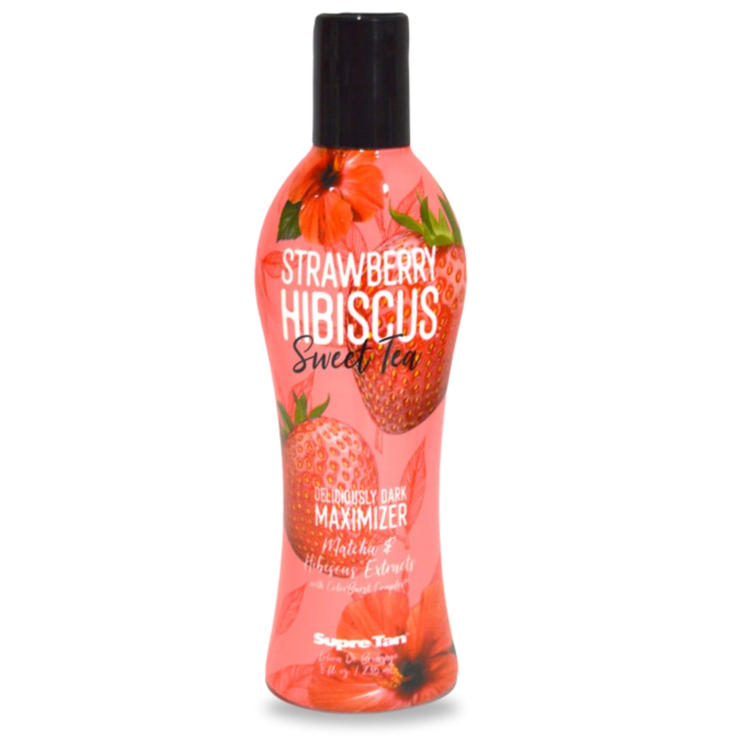 Strawberry Hibiscus Sweet Tea Dark Maximizer 8oz