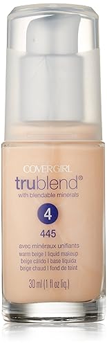 CoverGirl Trublend Liquid Make Up Warm Beige 445, 1.0-Ounce Bottle