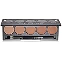Cinema Secrets Ultimate Foundation 5-in1 Palette - Light-Med Pink-Beige Undertones, 500A series, Buildable Coverage, Long-Wear Matte Finish