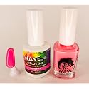 WAVEGEL Soak-0ff Gel & Nail Lacquer Matching Duo Set - Mulberry - W4494-4494 I 0.5 Oz Beauty & Personal Care WAVE gel