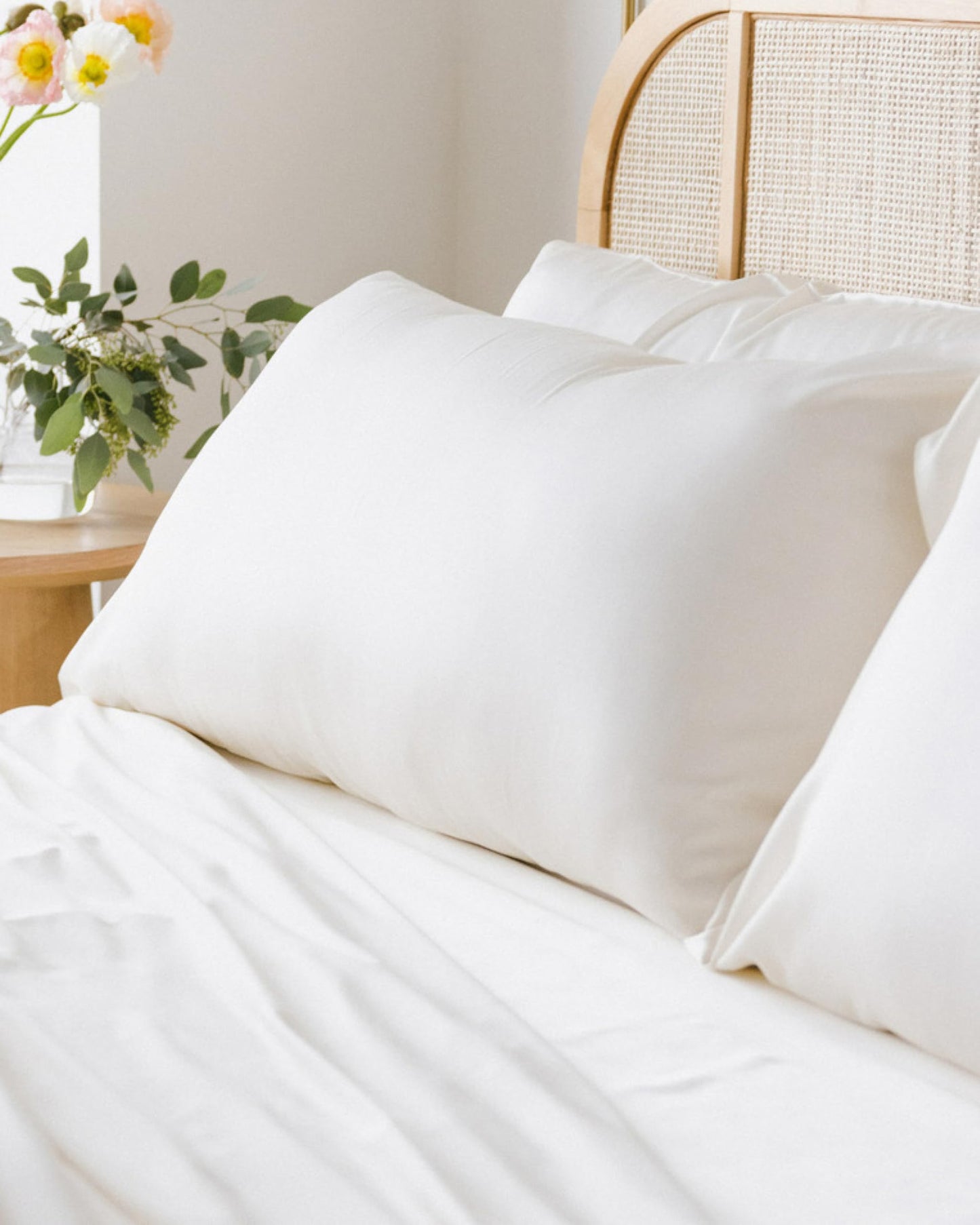 Cozy Earth King Pillowcases Set of 2 - Made of 100% Viscose from Bamboo, Ultra-Soft & Luxury, Woven from Naturally Breathable & Lightweight Fabric -