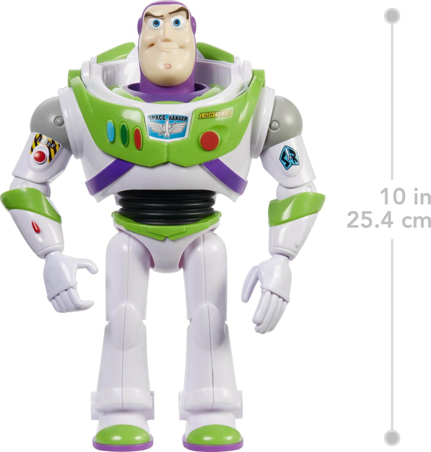 Mattel Disney Pixar Toy Story Large Action Figure, Posable Buzz Lightyear Collectible in Spacesuit Look, 12-inch Scale