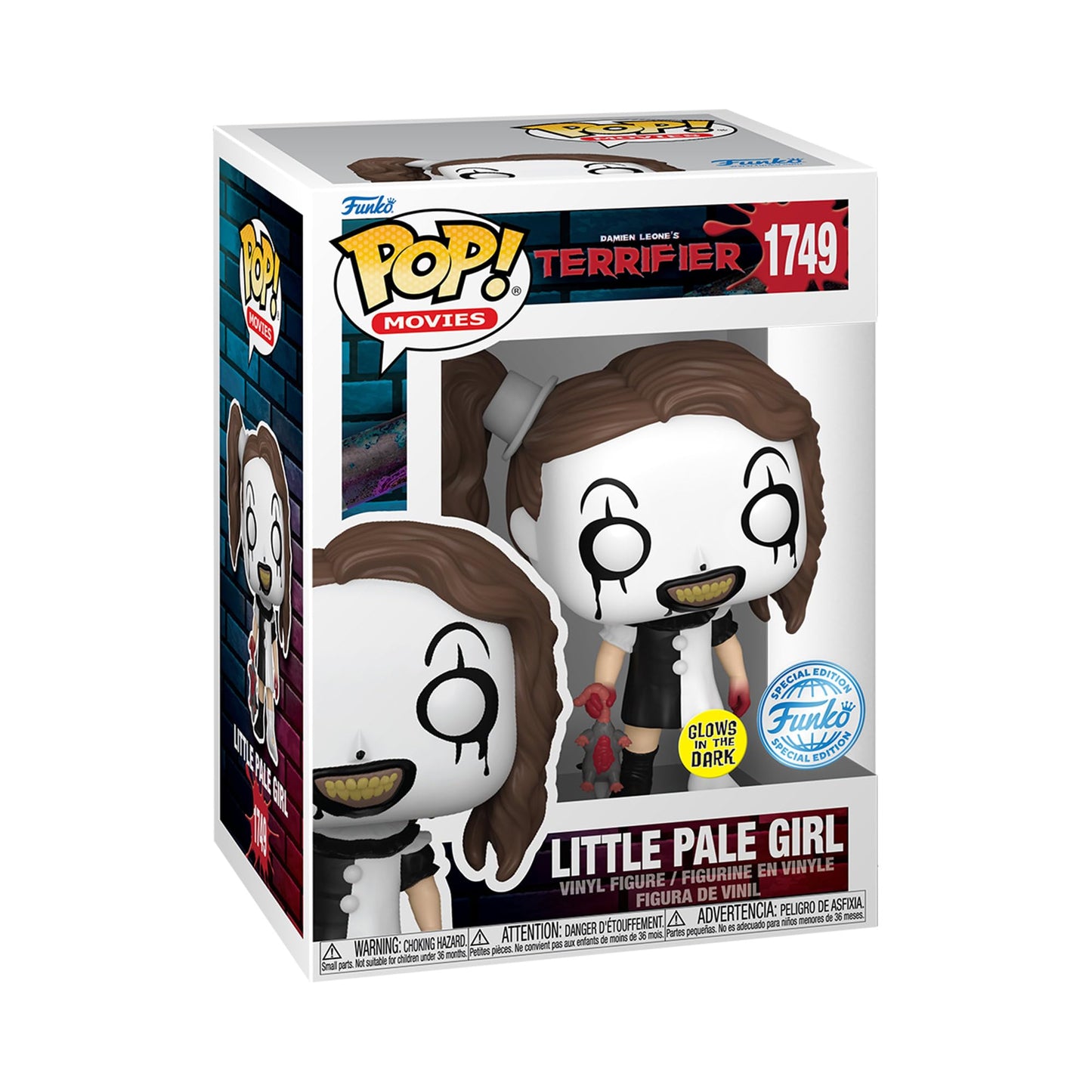 FUNKO POP! Movies: Terrifier - Little Pale Girl (Glow)
