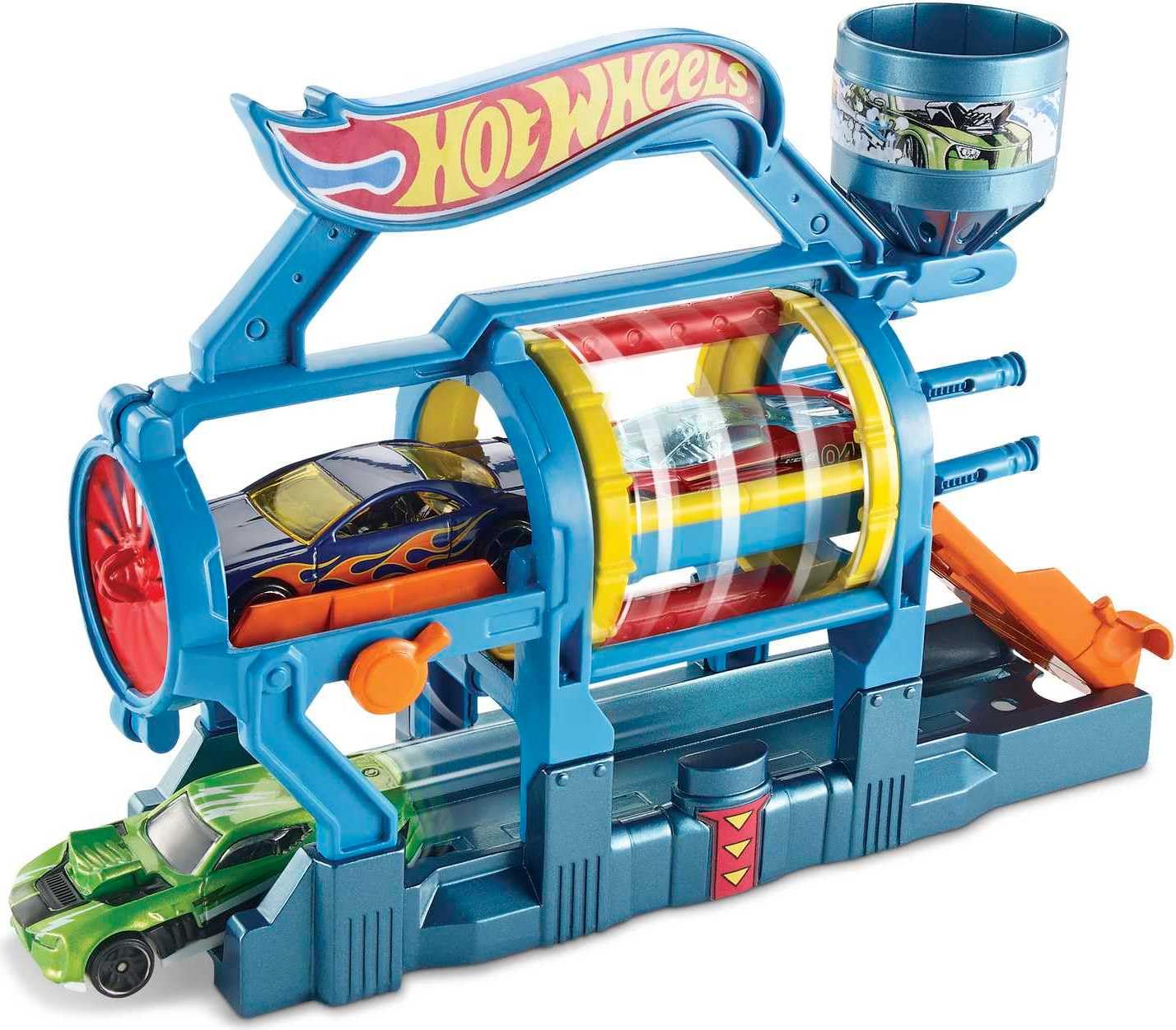 Hot Wheels Turbo Jet Car Wash Playset