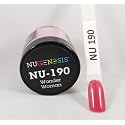 NuGenesis Nail Dipping Powder Color 1.5oz/43g Jar - (NU190 WONDER WOMAN) Beauty & Personal Care Nugenesis