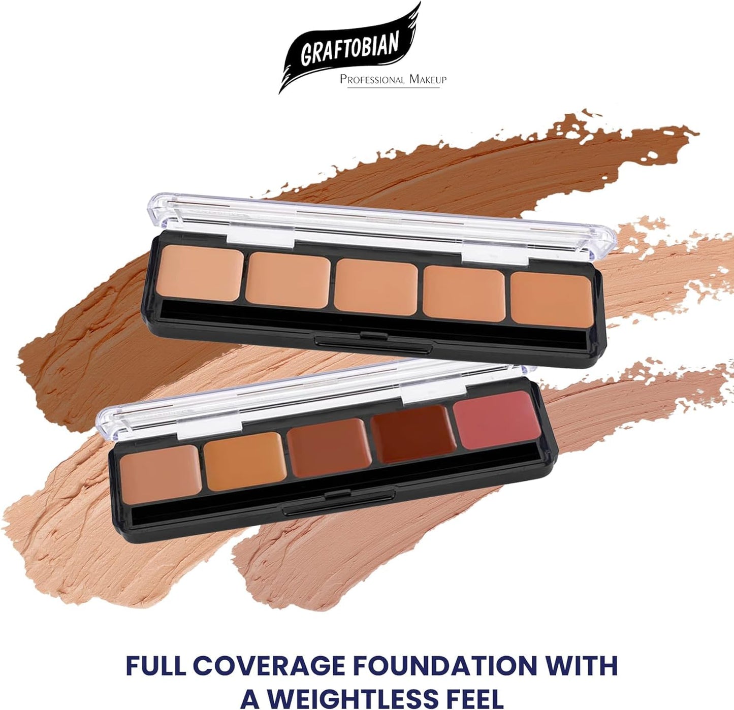 Graftobian High Definition Glamour Creme Palette, Cool #2