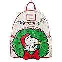Loungefly Peanuts Holiday Mini Backpack